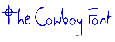 The Cowboy Font police de caractère